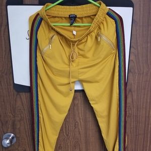 🌈Indero gold sweatpants S